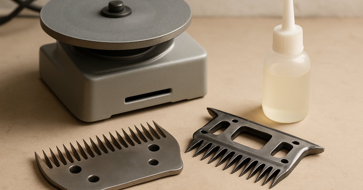 How to Sharpen Horse Clipper Blades: Lister & Heiniger Guide
